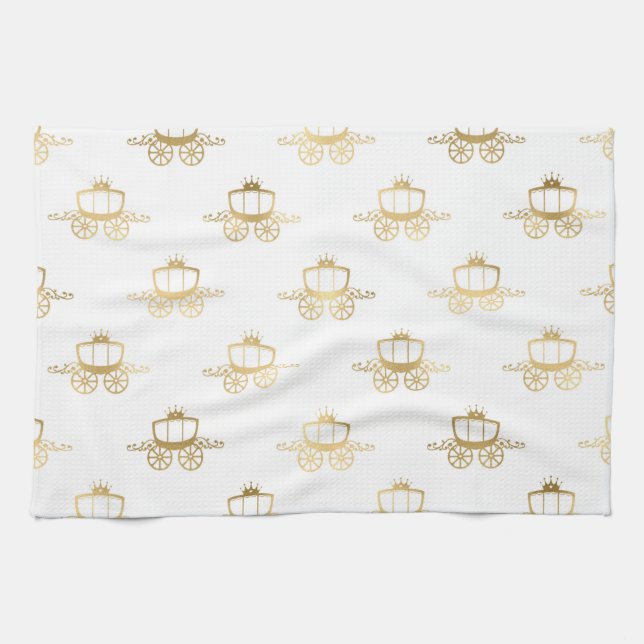Linge De Cuisine Entraîneur d'or Cinderella Princess Royal Magic (Horizontal)