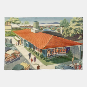 Linge De Cuisine Entreprise Rétro, Restaurant Familial des Années 5