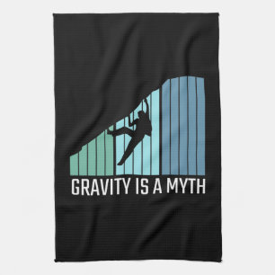 Linge De Cuisine Escalade - La gravité est un mythe