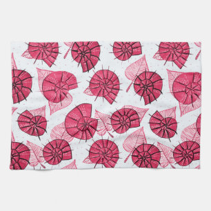 Linge De Cuisine Escargots roses Motif Zoologie de la fille
