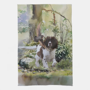 Linge De Cuisine Espagnol Springer anglais avec Woodcock