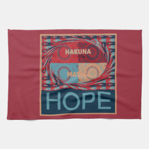 Linge De Cuisine Espoir Pacifique : Un Design Calme Hakuna Matata