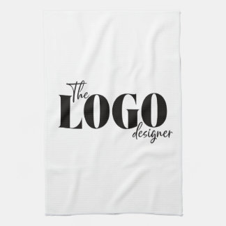 Linge De Cuisine Éssuie-main personnalisé avec logo d'entreprise en