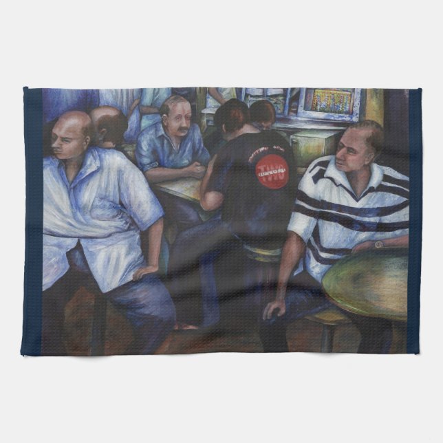 Linge De Cuisine Et... Elle a épousé le Mailman (Horizontal)