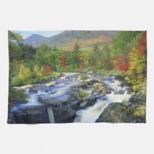 Linge De Cuisine États-Unis, New York. Une cascade dans l'Adironda