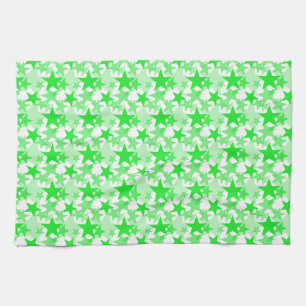 Linge De Cuisine Étoiles 3 Vert