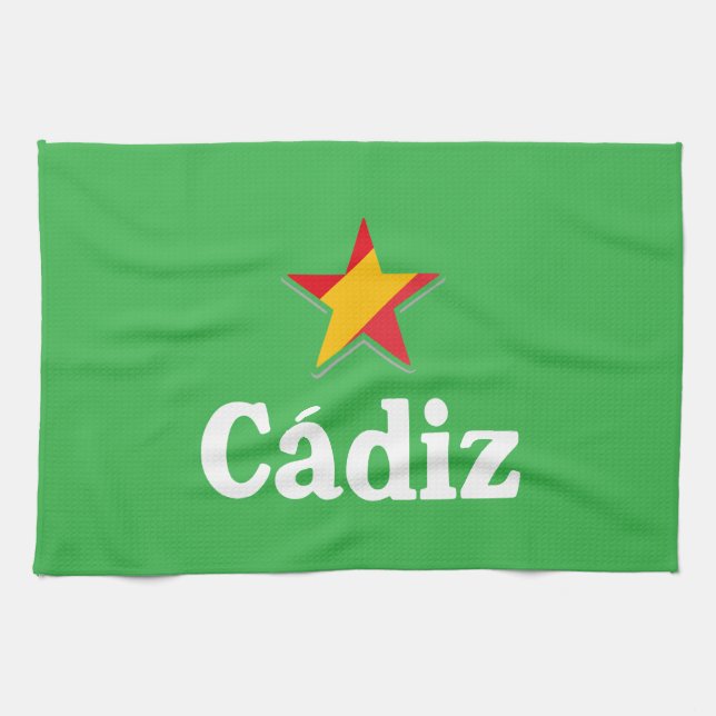 Linge De Cuisine Etoiles d'Espagne - Cadix (Horizontal)