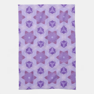 Linge De Cuisine Étoiles violettes