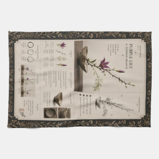 Linge De Cuisine Étude de bouteille d'ikebana 03
