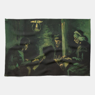 Linge De Cuisine Étude pour les mangeurs de pommes de terre par Vin