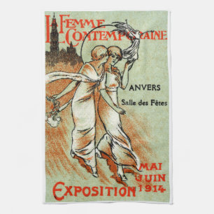 Linge De Cuisine Expo 1914 pour la femme moderne