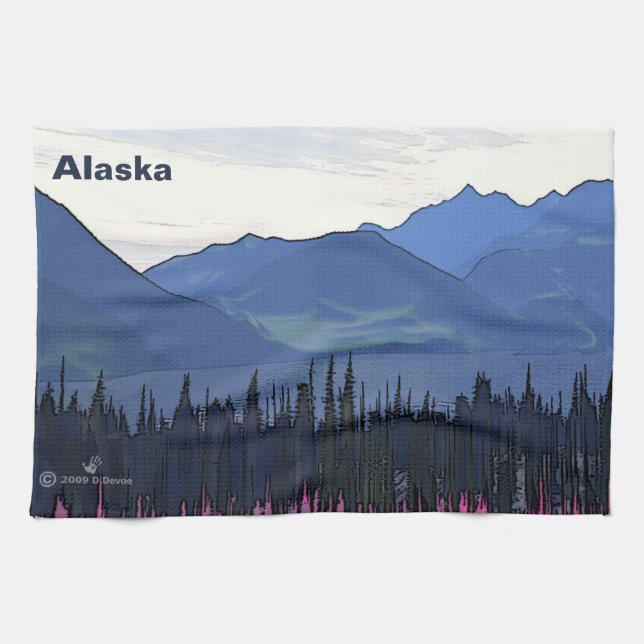 Linge De Cuisine Extrême-Nord été (Horizontal)