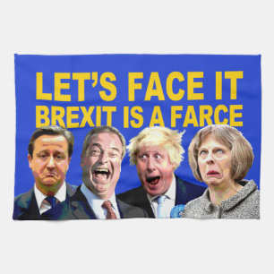 Linge De Cuisine FAITES- FACELUI, BREXIT EST message de Brexit