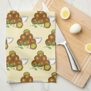 Linge De Cuisine Falafel Balls Moyen-Orient pois chiches égyptien