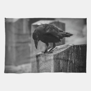Linge De Cuisine Falln Cemetery Crow