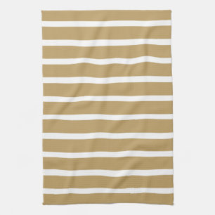 Linge De Cuisine Fallow Neutral Stripes