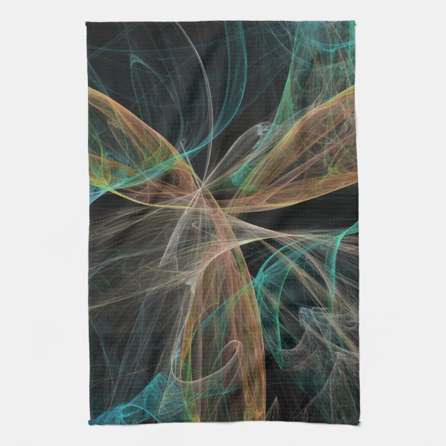 Linge De Cuisine Fantaisie spatiale (Vertical)