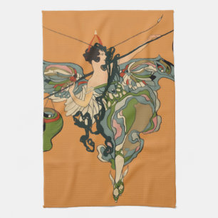 Linge De Cuisine Fée Ballerine Avec Lanternes