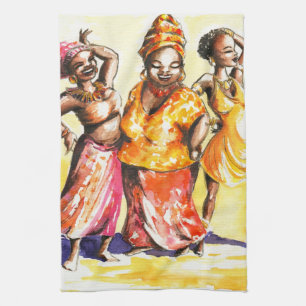Linge De Cuisine Femmes de danse