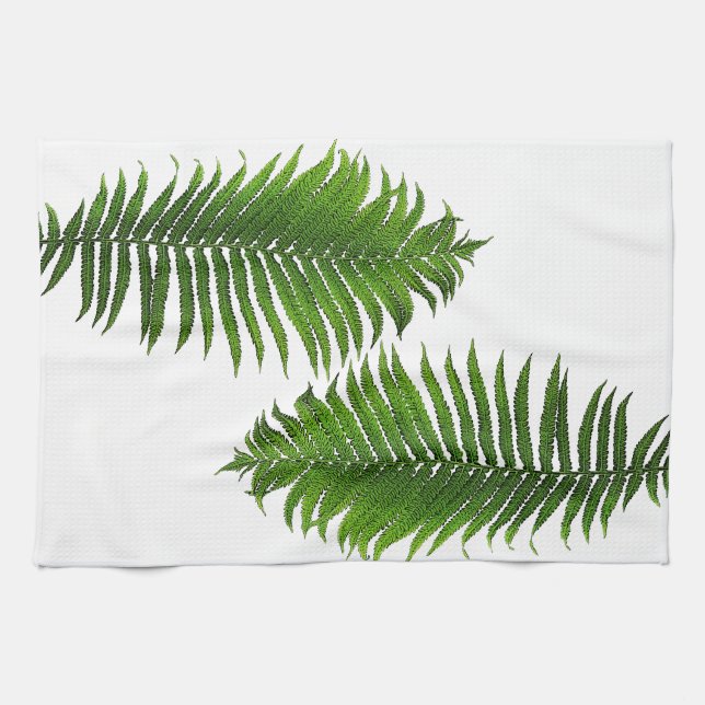 Linge De Cuisine Ferns (Horizontal)