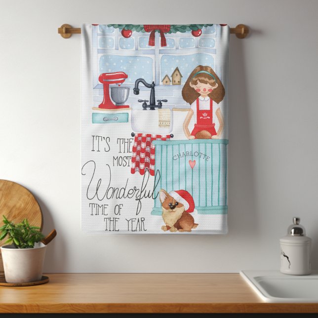 Linge De Cuisine Fête de Noël Cuisson à l'eau Nom (Créateur téléchargé)