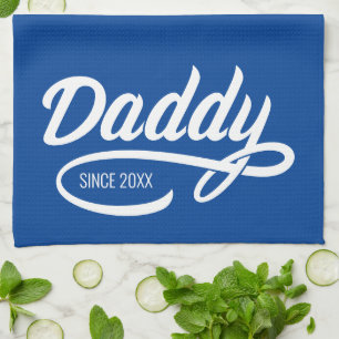 Linge De Cuisine Fête des pères - Papa depuis...