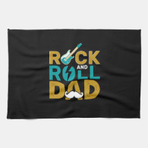 Fête des pères Rock Et Roll Papa