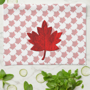 Linge De Cuisine Feuille d'érable du Canada par Shirley Taylor