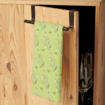 Feuilles de aquarelle verte artistique esthétique