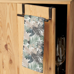 Linge De Cuisine Feuilles de la jungle tropicale 13
