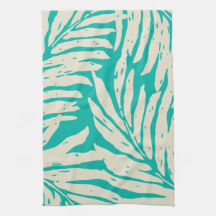 Linge De Cuisine Feuilles de palmier du jardin Kahanu hawaïen