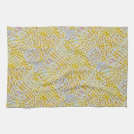Linge De Cuisine Feuilles dorés Gelli
