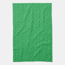 Linge De Cuisine Feuilles Green Parsley