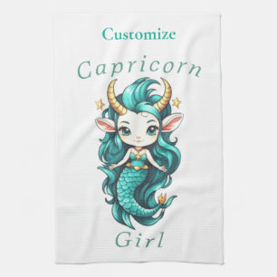 Linge De Cuisine Fille Capricorne Sirène Thunder_Cove