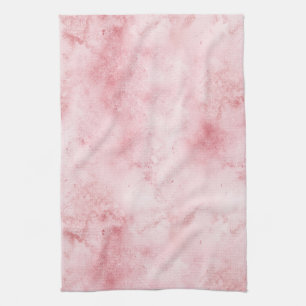 Linge De Cuisine Fille rose Abstrait