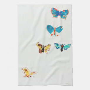 Linge De Cuisine Five Butterflies
