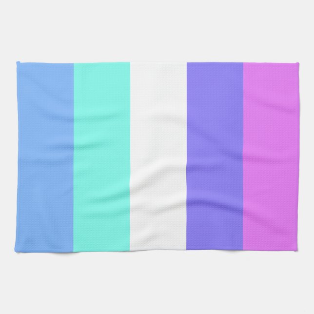 Linge De Cuisine Flag de Spectrasexual (Horizontal)