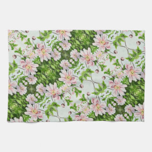 Linge De Cuisine Fleur à vent japonaise -