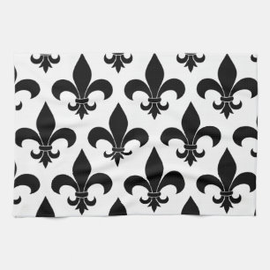 Linge De Cuisine Fleur de lis Motif Classic