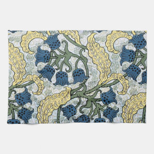 Linge De Cuisine Fleur de Muguet Art Nouveau Verneuil