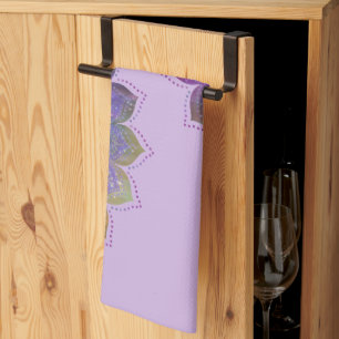 Linge De Cuisine Fleur de vie - Style Vintage Galaxy Espace 1