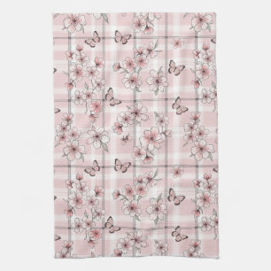 Linge De Cuisine Fleur d'Élégant Papillon (2)