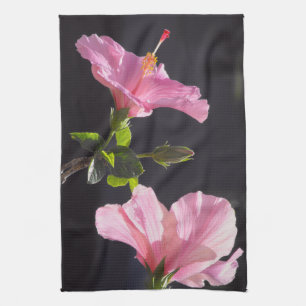 Linge De Cuisine Fleur d'Hibiscus en profil