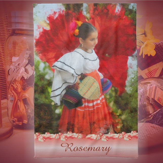 Linge De Cuisine Fleur Fiesta 2555 (Créateur téléchargé)