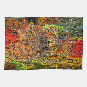 LINGE DE CUISINE FLEUR SAUVAGE