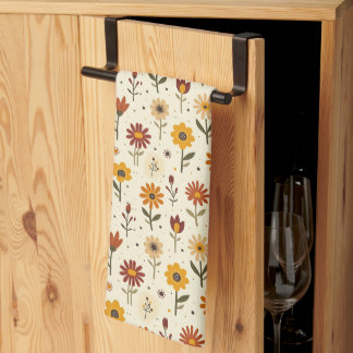 Linge De Cuisine Fleurs Bohèmes