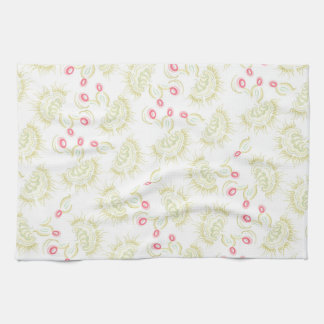Linge De Cuisine Fleurs cactus