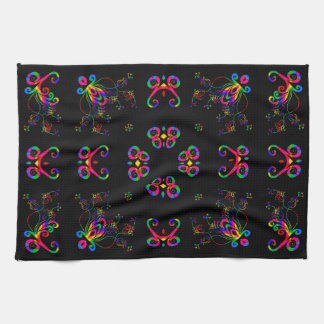 Linge De Cuisine Fleurs de Fiesta Dansante