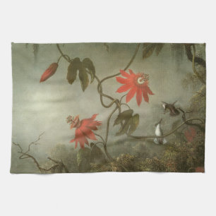 Linge De Cuisine Fleurs de la passion et colibris par Martin J Head