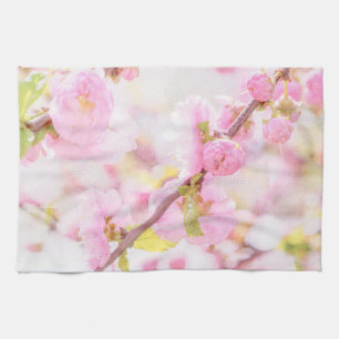 Linge De Cuisine Fleurs de sakura roses - Fleur de cerisier japonai